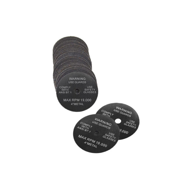 Astro Pneumatic 4'' Cut-Off Wheels 1/32'' Thick 3/8'' Arbor - 100PK CW4100