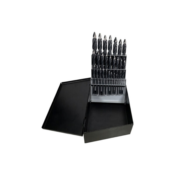 Astro Pneumatic ONYX TurboStep HSS Reduced Shank Mechanics Length 1/16'' - 1/2'' Drill Bit 29PC Set TS29