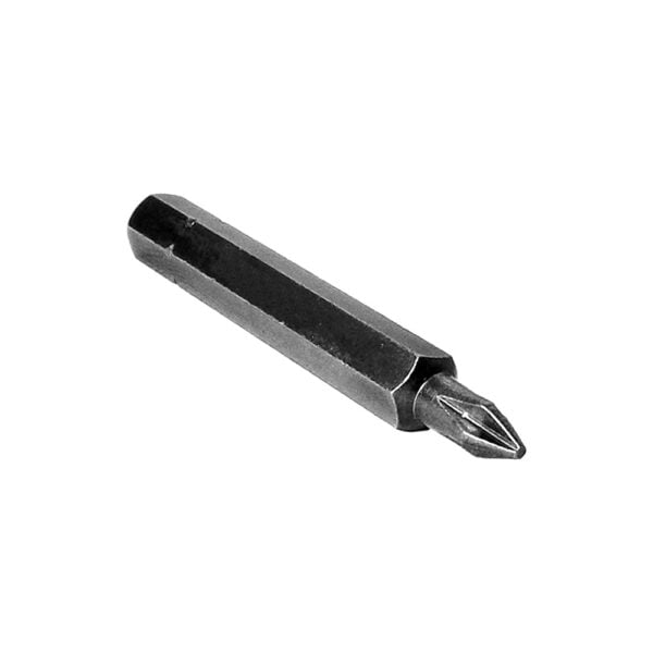 #2 Phillips 1/4'' Hex Shank Insert Bit Zephyr D1222XX2 | Overall Length 2'' | For Screw Recess Type Industrial, Self Tapping Screws